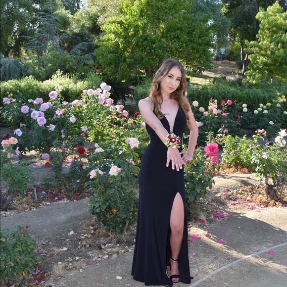 heels for black prom dress